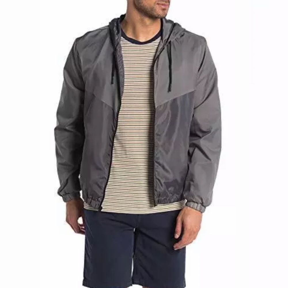 Sovereign Code Catch Hooded Jacket Charcoal